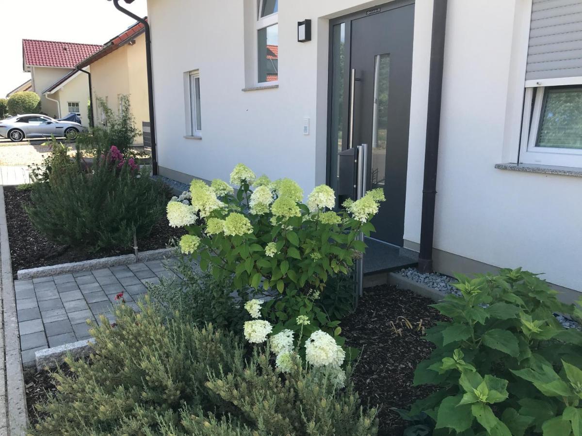 Ferienwohnung „Anhaide“ Woerth am Rhein Exteriör bild